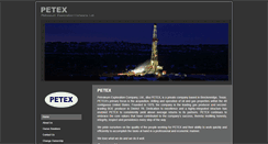 Desktop Screenshot of petexltd.com